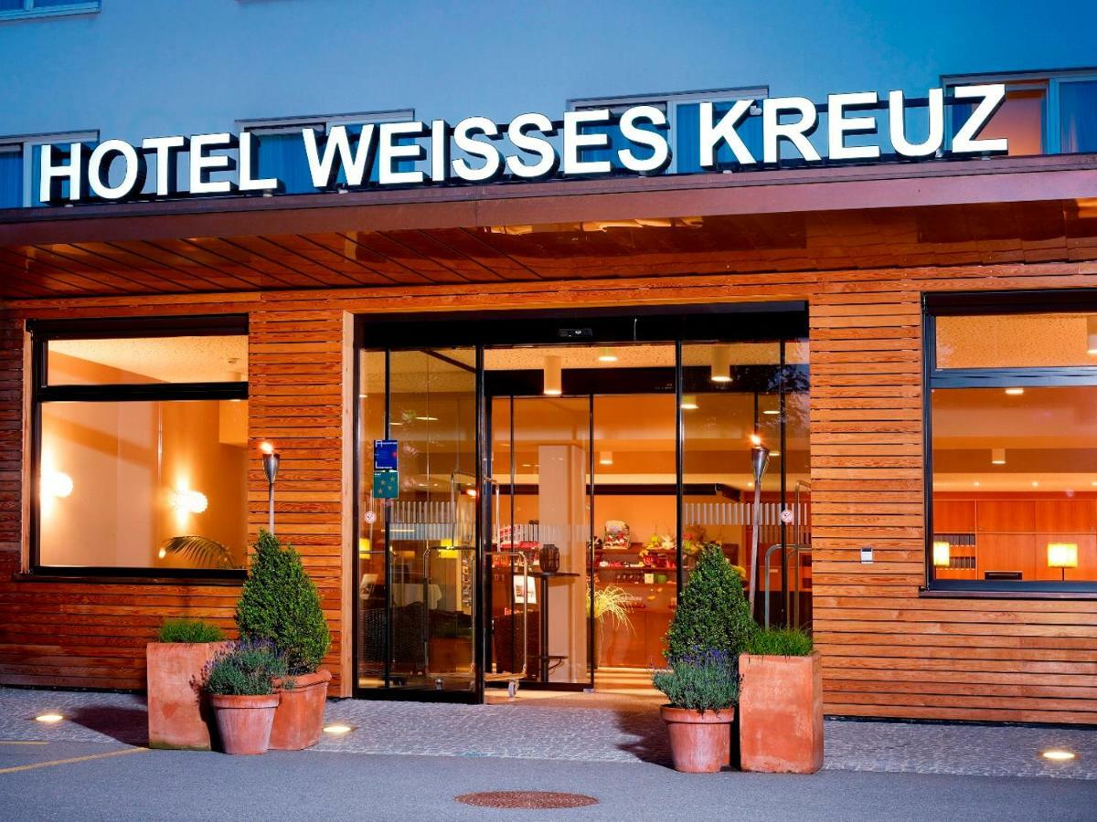 Hotel Weisses Kreuz Feldkirch Bagian luar foto