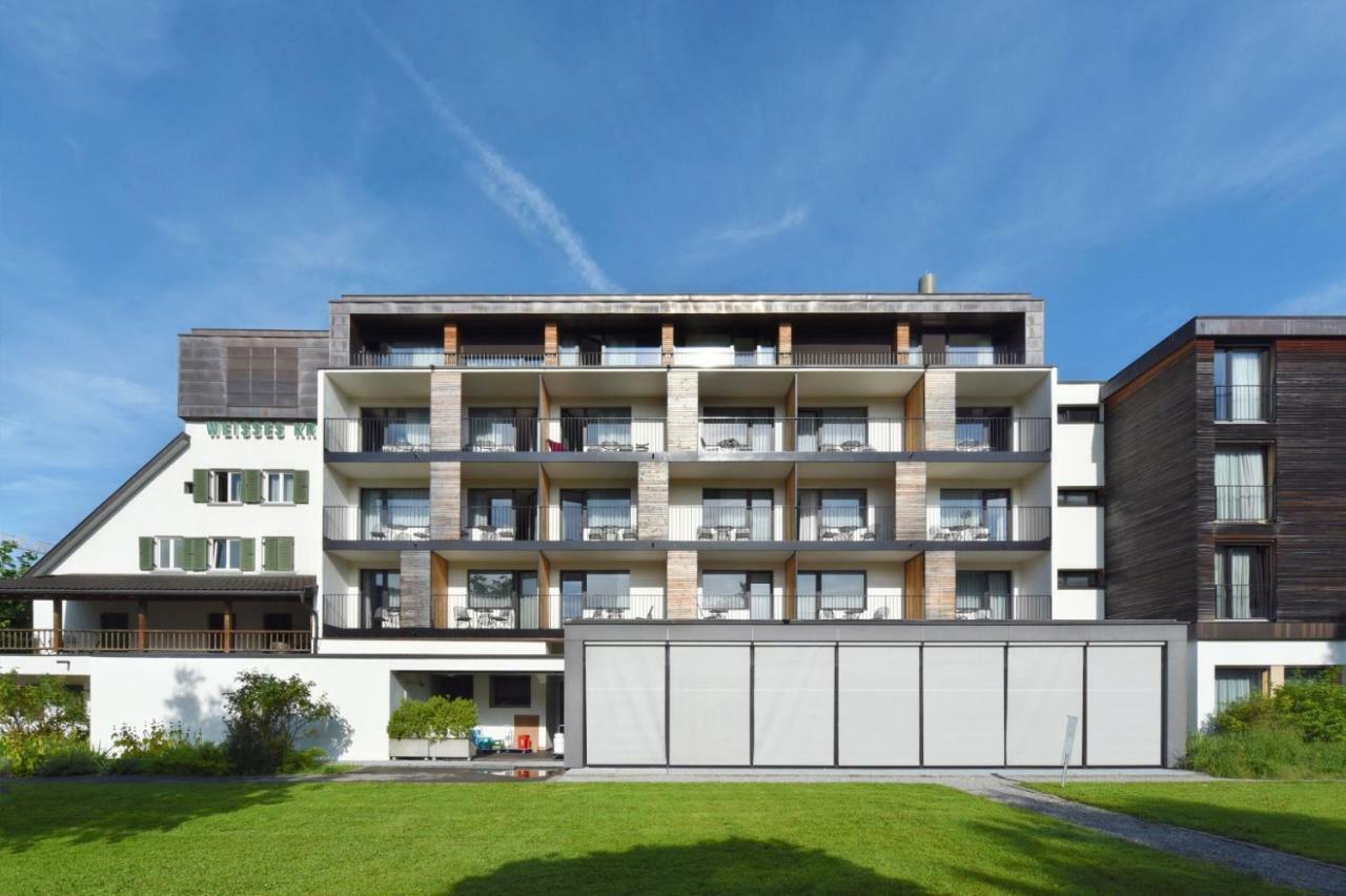 Hotel Weisses Kreuz Feldkirch Bagian luar foto