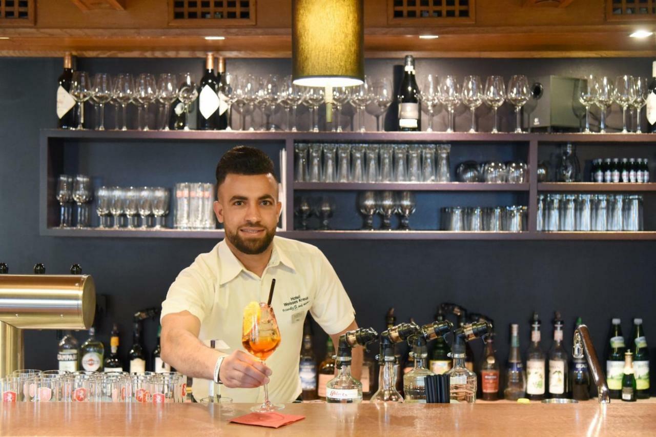 Hotel Weisses Kreuz Feldkirch Bagian luar foto